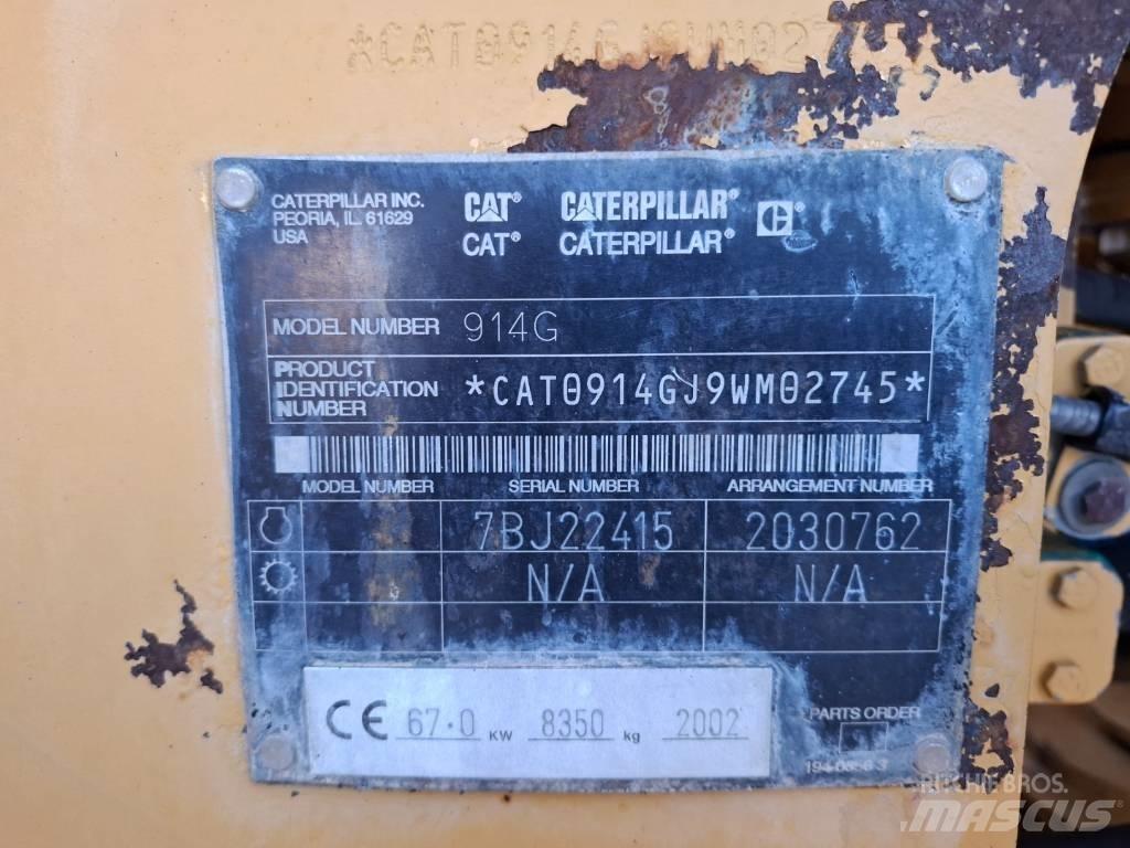 CAT 914 G Pás carregadoras de rodas
