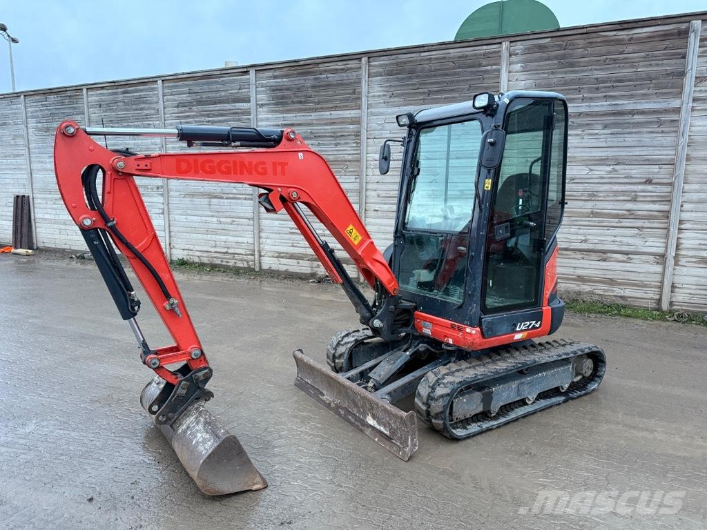 Kubota U 27-4 Mini Escavadoras <7t