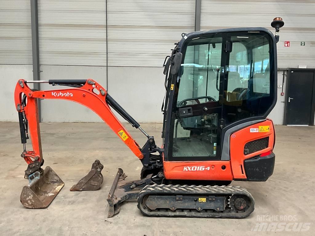 Kubota KX 016-4 Mini Escavadoras <7t