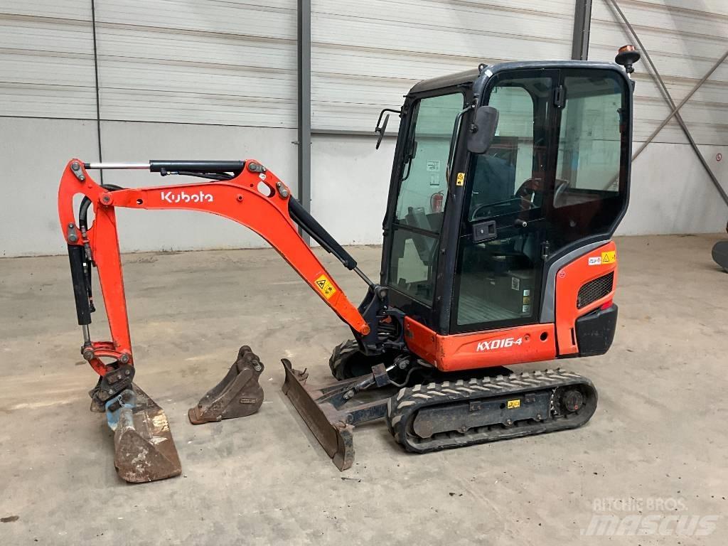 Kubota KX 016-4 Mini Escavadoras <7t