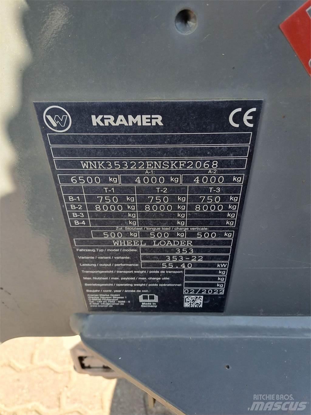 Kramer 5085 Pás carregadoras de rodas