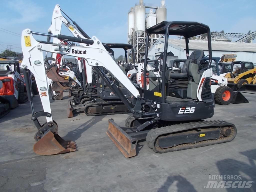 Bobcat E26GM Mini Escavadoras <7t