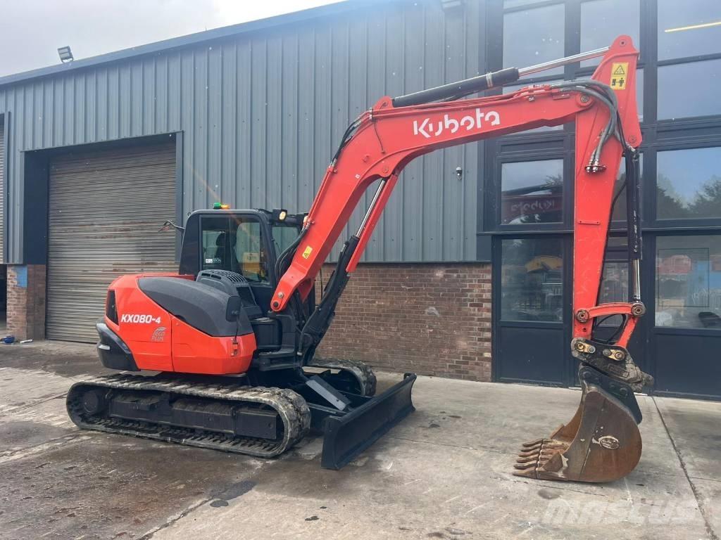 Kubota KX 080-4 Mini Escavadoras <7t