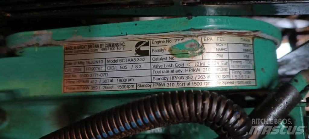 Cummins 6CTAA8.3G2 Geradores Diesel