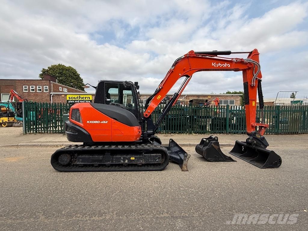 Kubota KX 080-4 Escavadoras Midi 7t - 12t