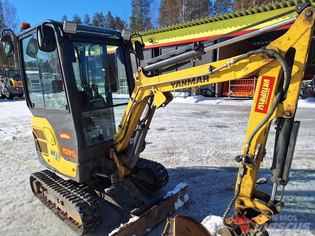 Yanmar SV 18 Mini Escavadoras <7t