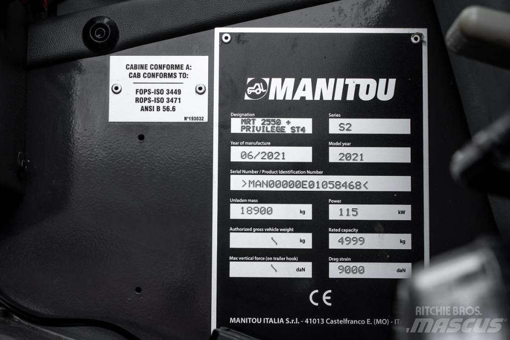 Manitou MRT 2550+ Manipuladores telescópicos