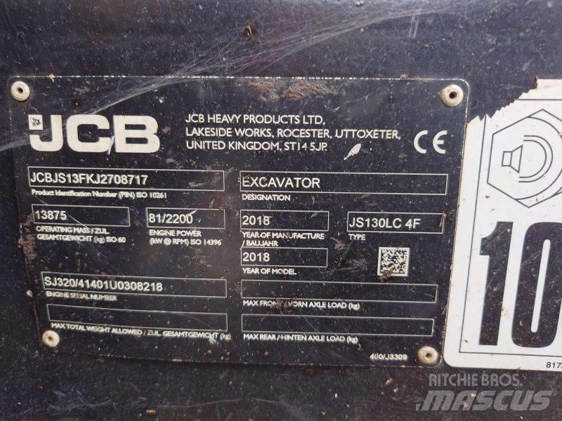 JCB JS 130 LC Escavadoras de rastos