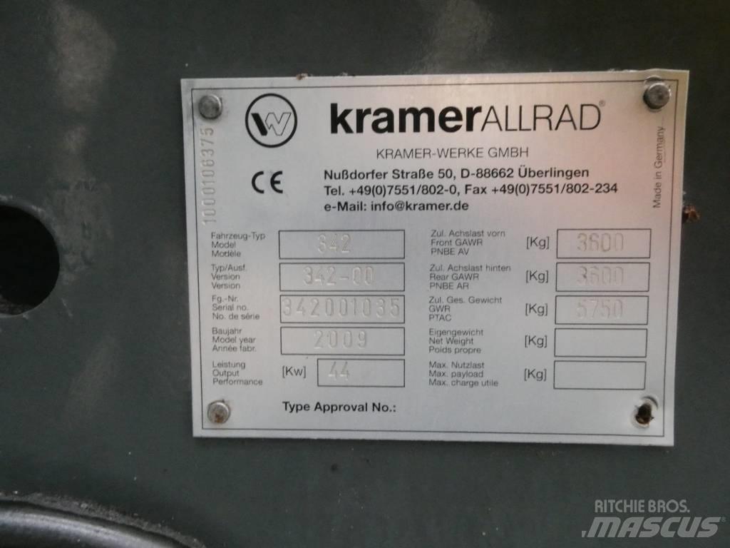 Kramer 380 Pás carregadoras de rodas