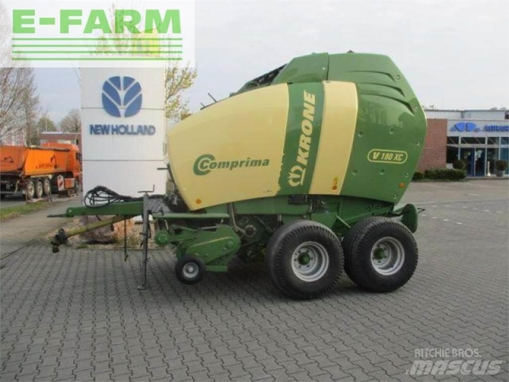 Krone v180 xc Enfardadeira de fardos quadrados