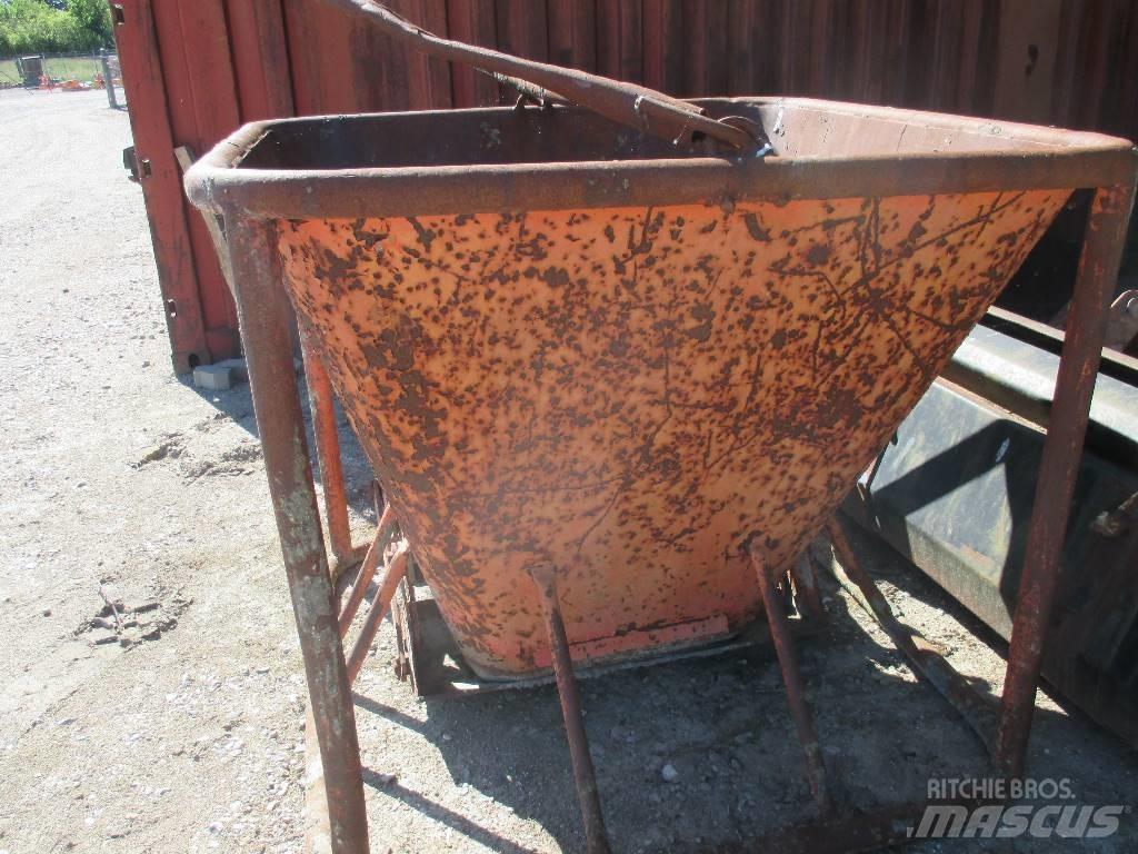  Betonspand 1000 Ltr. Acessórios para betão
