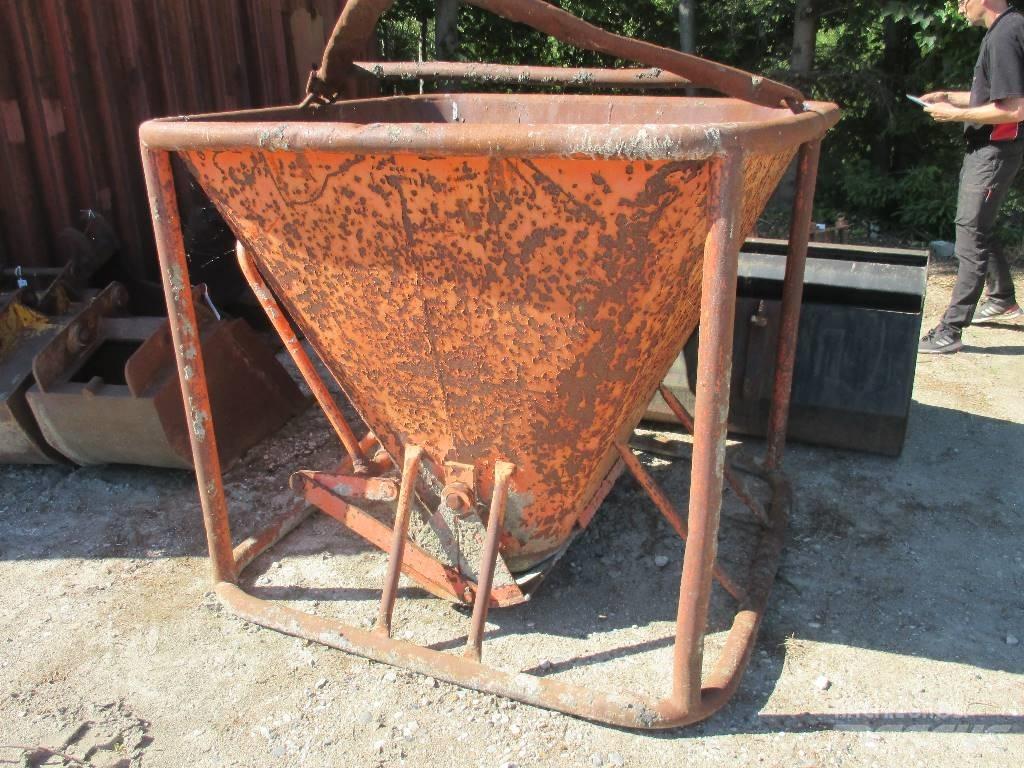  Betonspand 1000 Ltr. Acessórios para betão