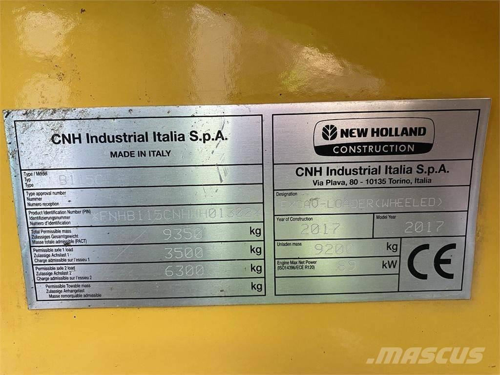 New Holland LB115 Retroescavadoras