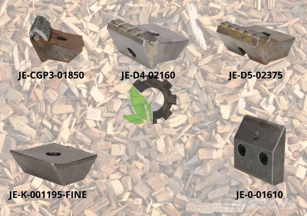 JENZ divers Peças de substituição de equipamento de resíduos, reciclagem e pedreiras