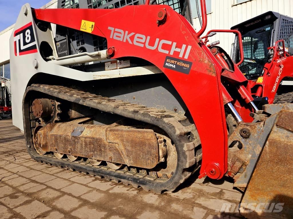 Takeuchi TL 8 Carregadoras de direcção deslizante