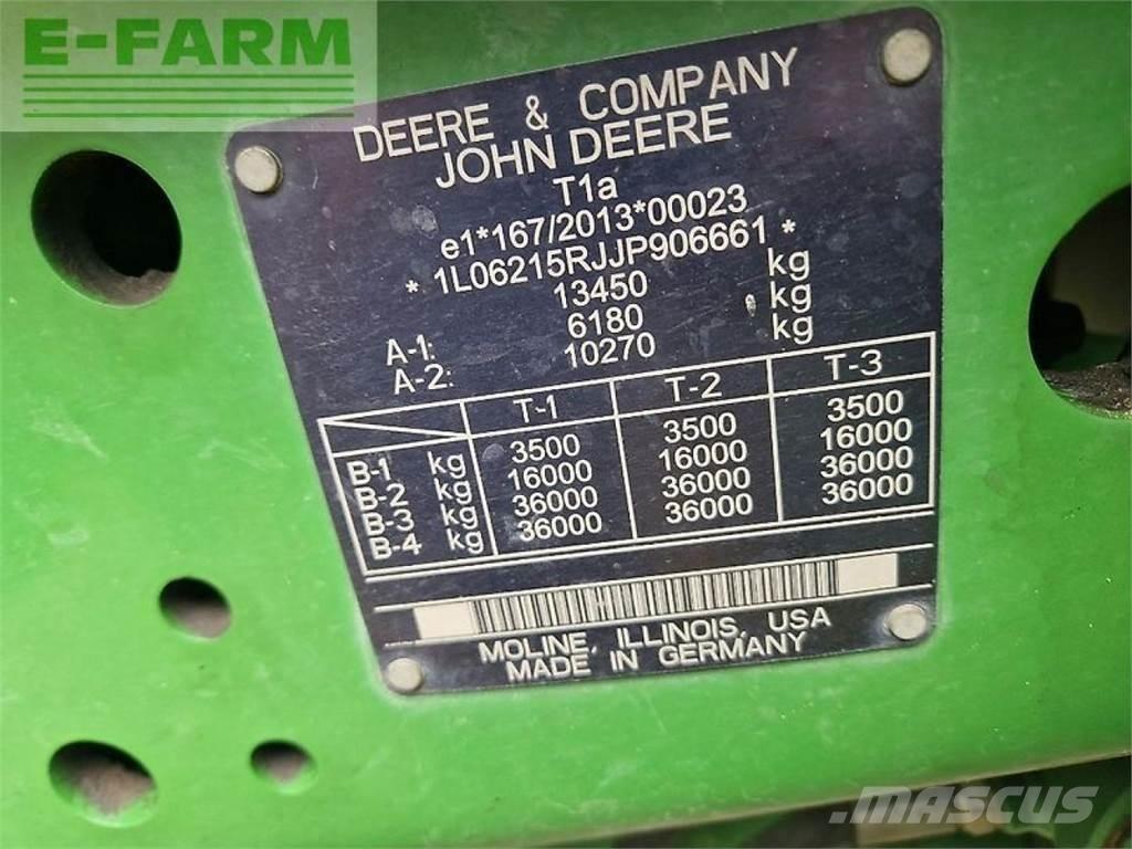 John Deere 6215r Tratores Agrícolas usados