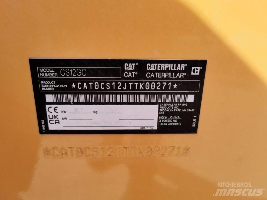 CAT CS 12 GC Cilindros Compactadores monocilíndricos