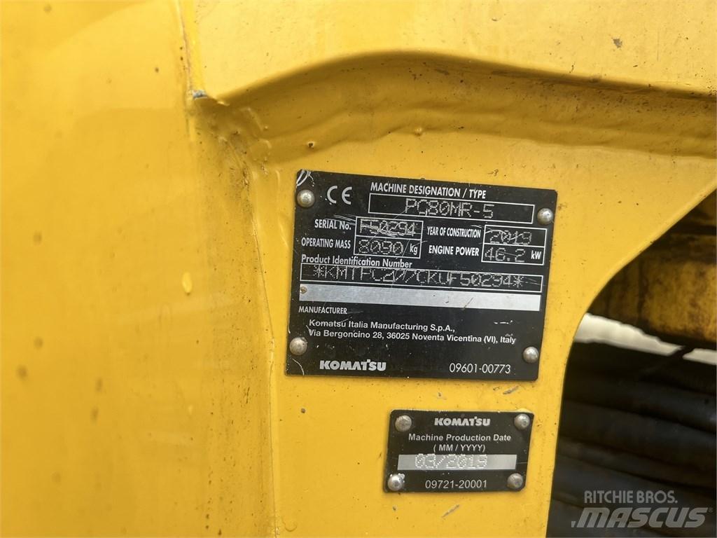 Komatsu PC 80 MR Escavadoras Midi 7t - 12t