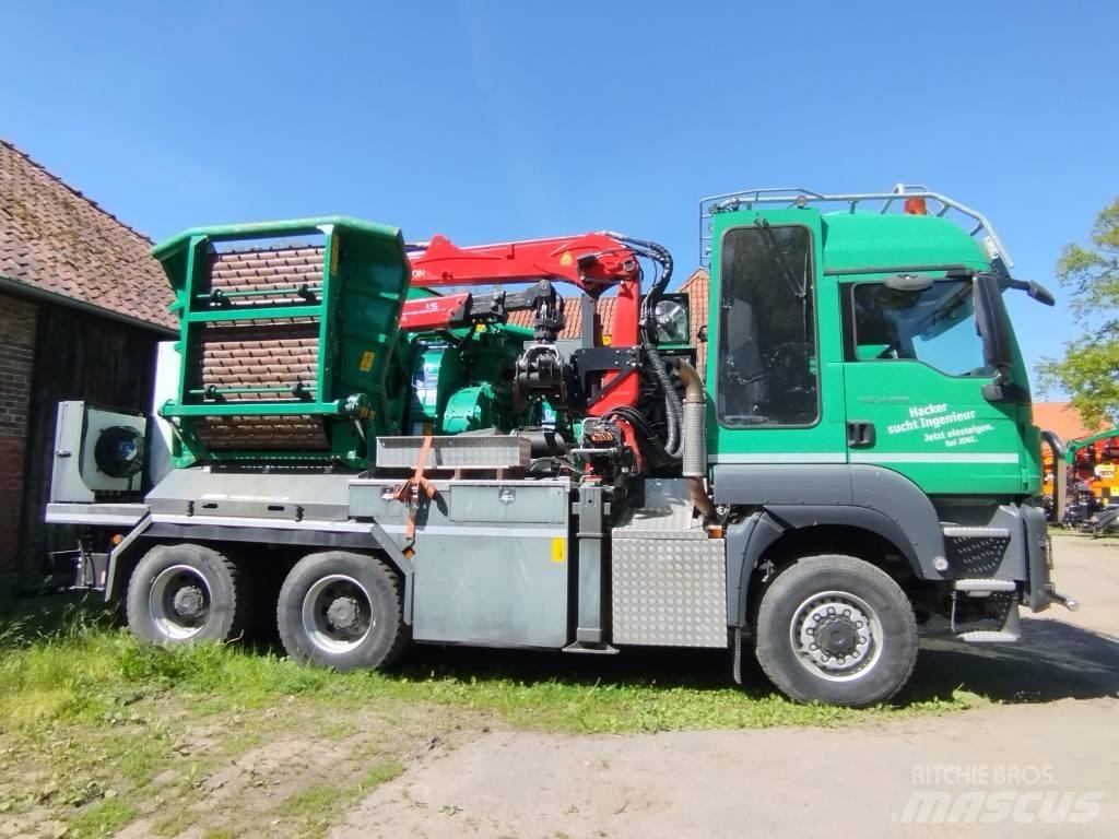 JENZ HEM 583 R-Truck Estilhaçadoras florestais