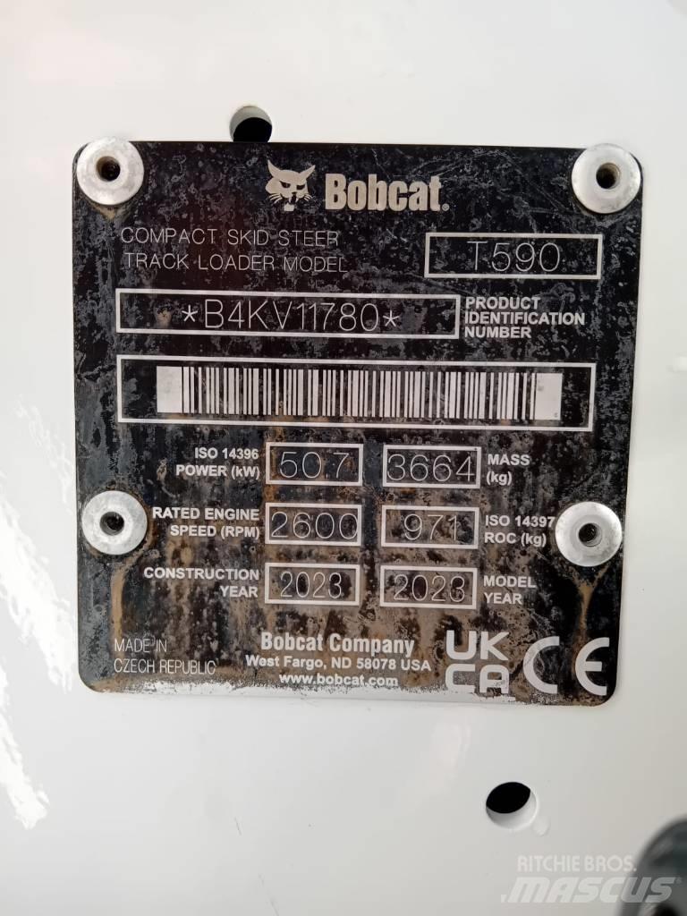Bobcat T 590 Carregadoras de direcção deslizante