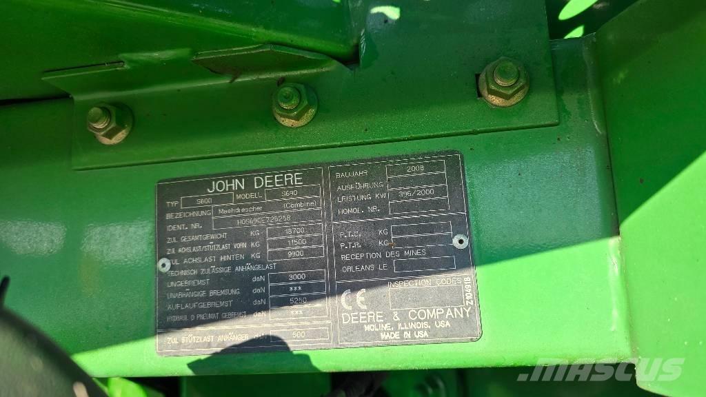 John Deere S 690 i Ceifeiras debulhadoras