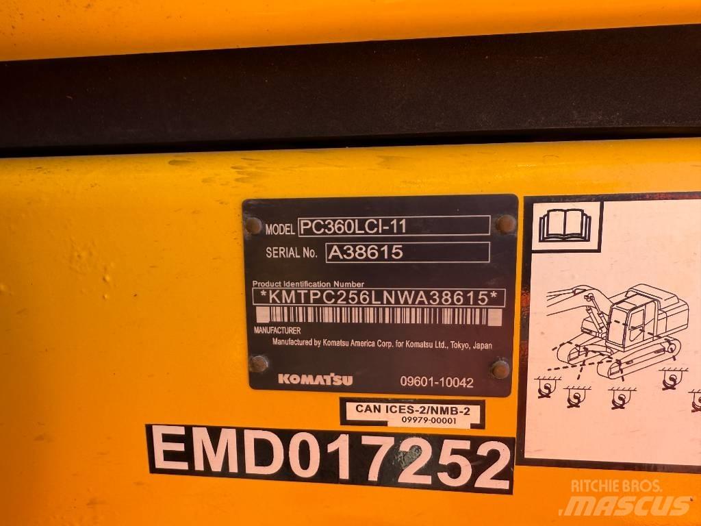 Komatsu PC360LCi-11 Escavadoras de rastos