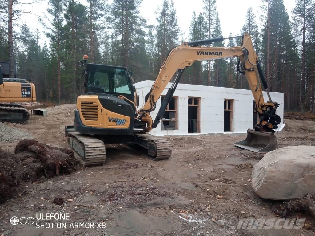 Yanmar Vio 80-1A Escavadoras Midi 7t - 12t