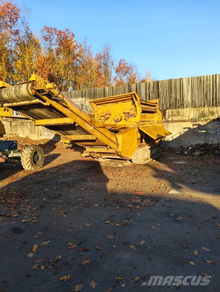 Extec RoboTrac Crivos móveis