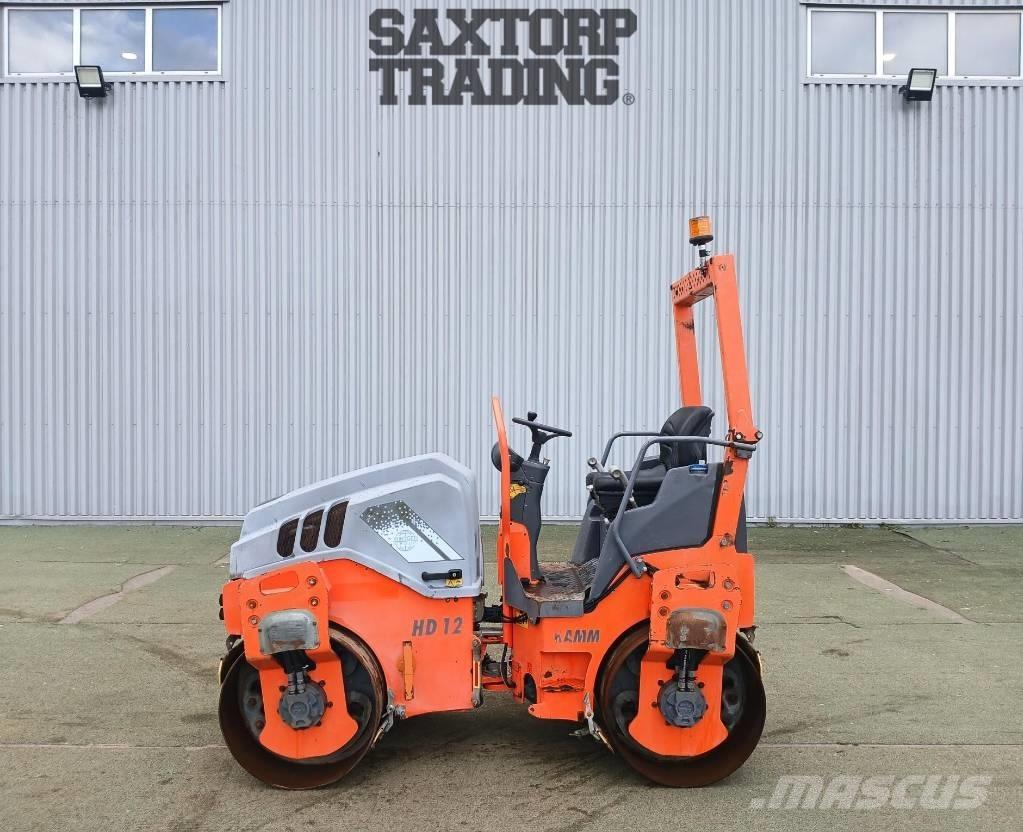 Hamm HD12 VV, Vält Cilindros Compactadores tandem