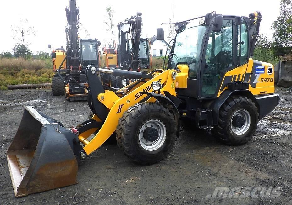 Schäffer 5470 Z Pás carregadoras de rodas