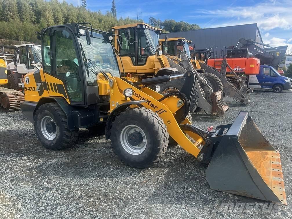 Schäffer 5470 Z Pás carregadoras de rodas