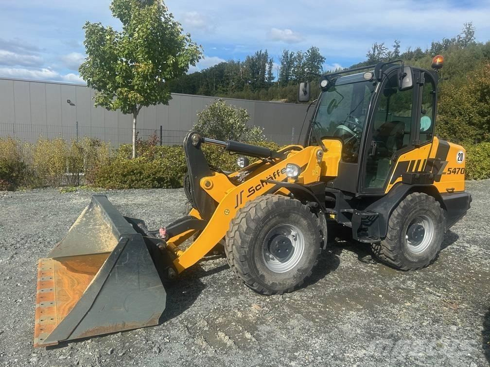 Schäffer 5470 Z Pás carregadoras de rodas