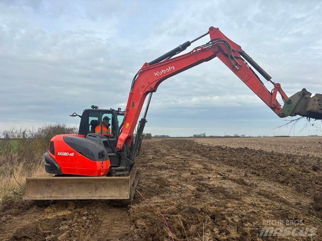 Kubota KX 80-4 Escavadoras Midi 7t - 12t