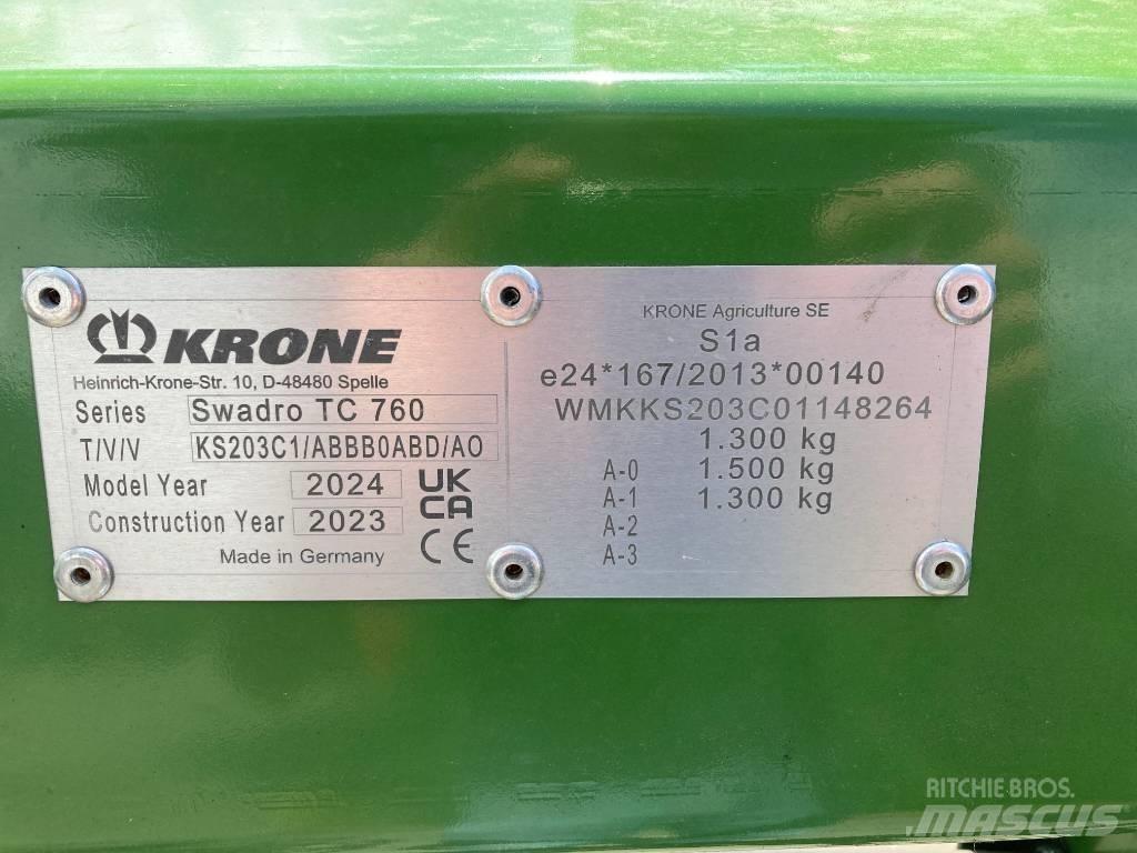 Krone Swadro TC 760 Gadanheiras-fileiras