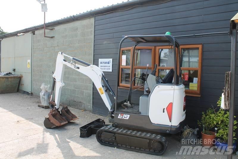 Bobcat E 19 Mini Escavadoras <7t