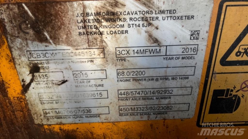 JCB 3 CX Retroescavadoras