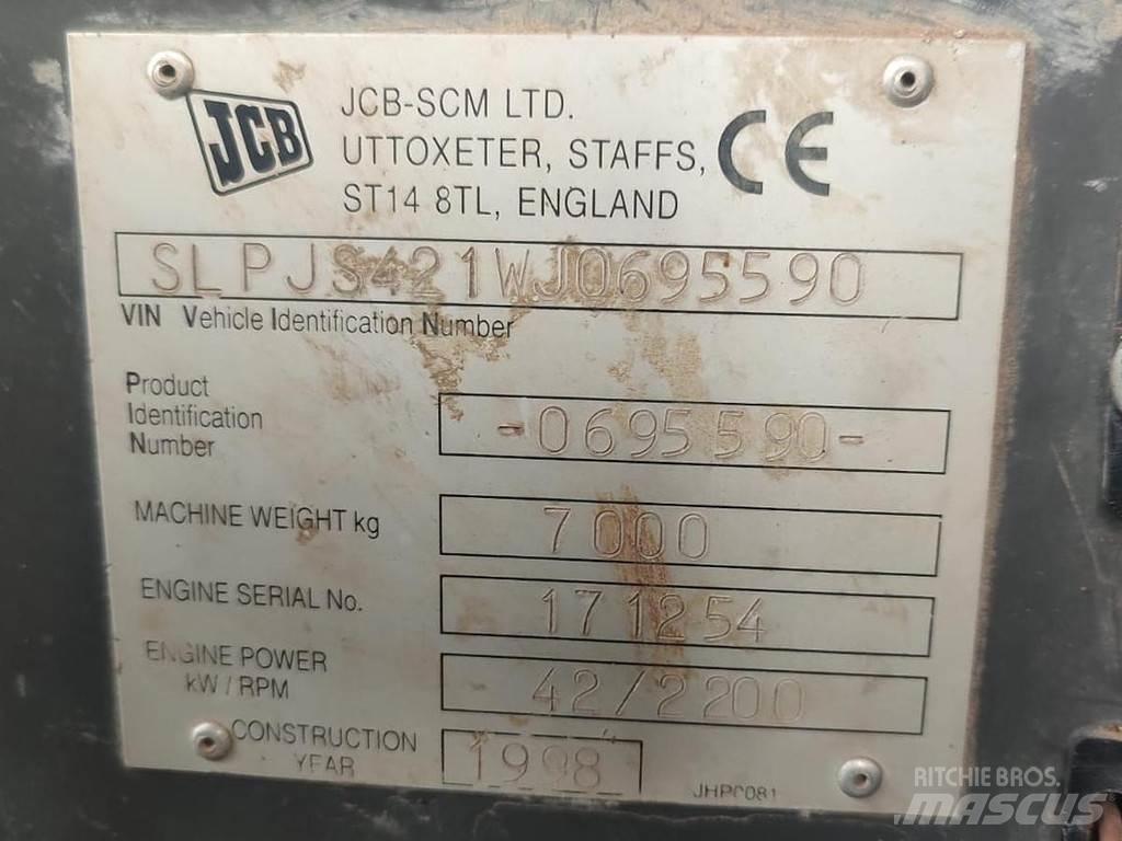 JCB JS70 Escavadoras Midi 7t - 12t