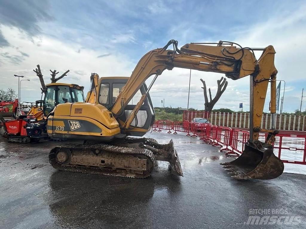 JCB JS70 Escavadoras Midi 7t - 12t