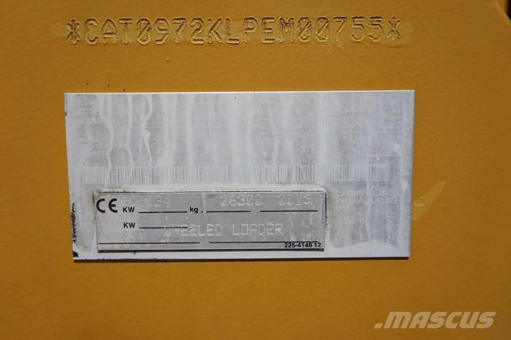 CAT 972 K Pás carregadoras de rodas