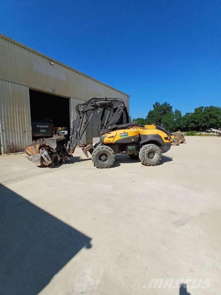 Mecalac 12 MTX Escavadoras de rodas