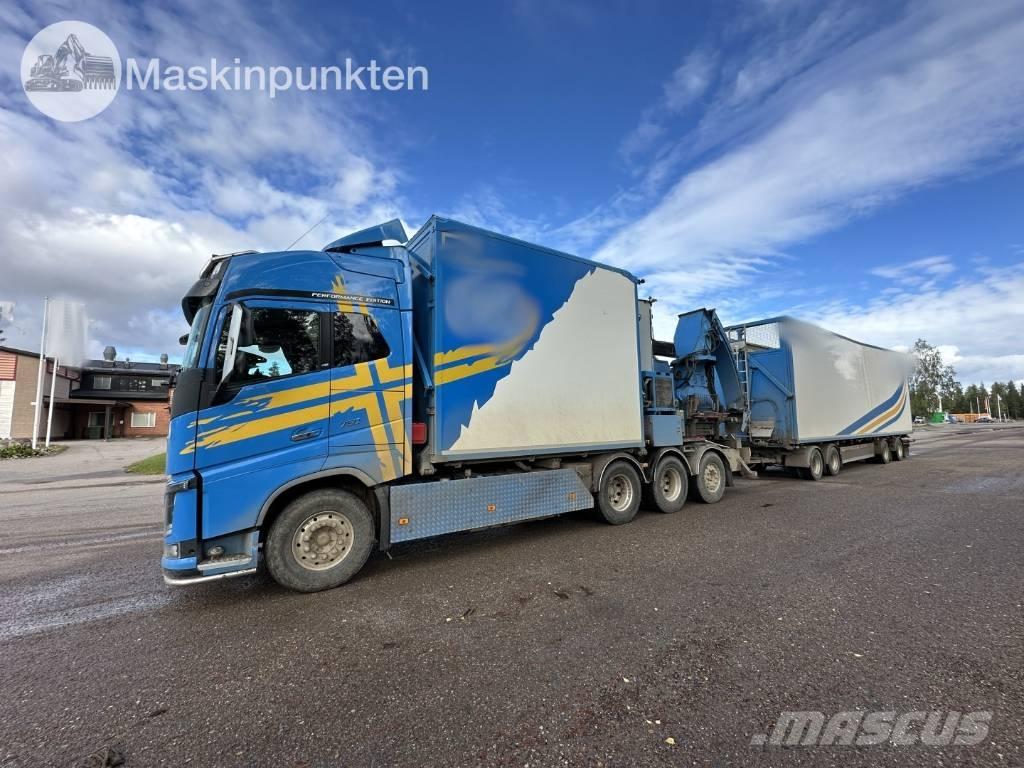 Volvo FH 16 750 Camiões Transporte Estilha de Madeira