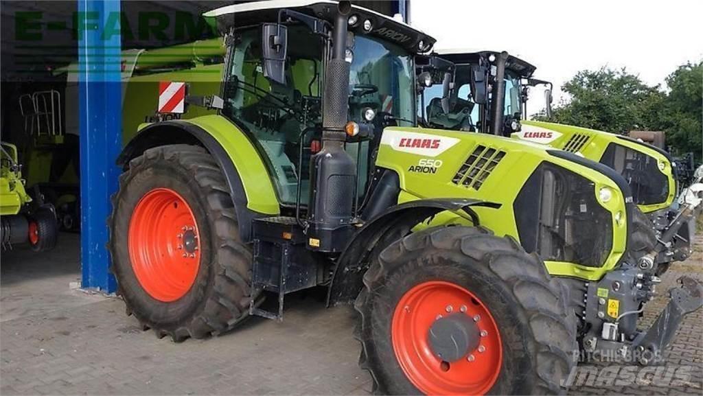 CLAAS arion 650 Tratores Agrícolas usados