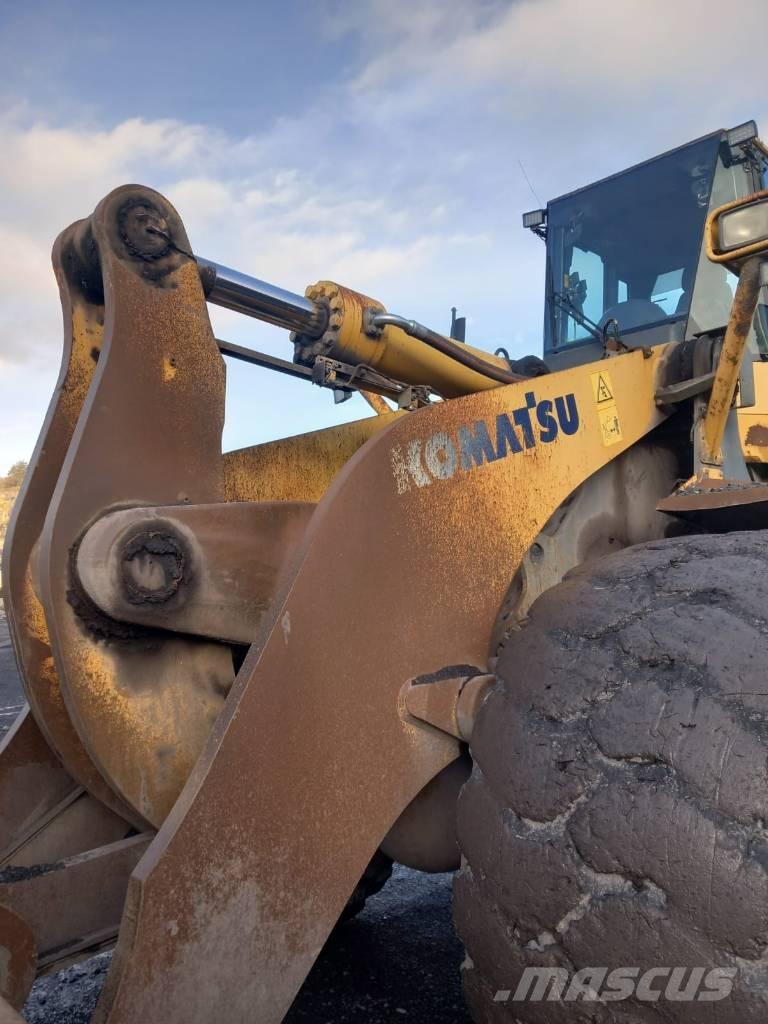 Komatsu WA 600-6 Pás carregadoras de rodas