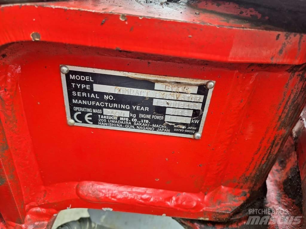 Takeuchi TB23R Mini Escavadoras <7t