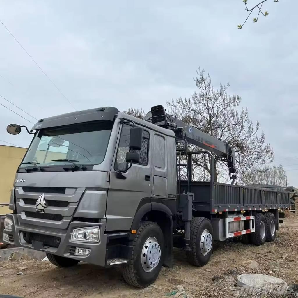 Howo 371 8x4 Camiões grua
