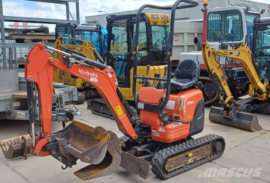 Kubota U 10-3 Mini Escavadoras <7t