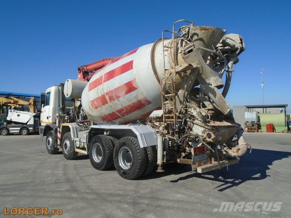 Astra HD 84.38 Camiões bomba Betão