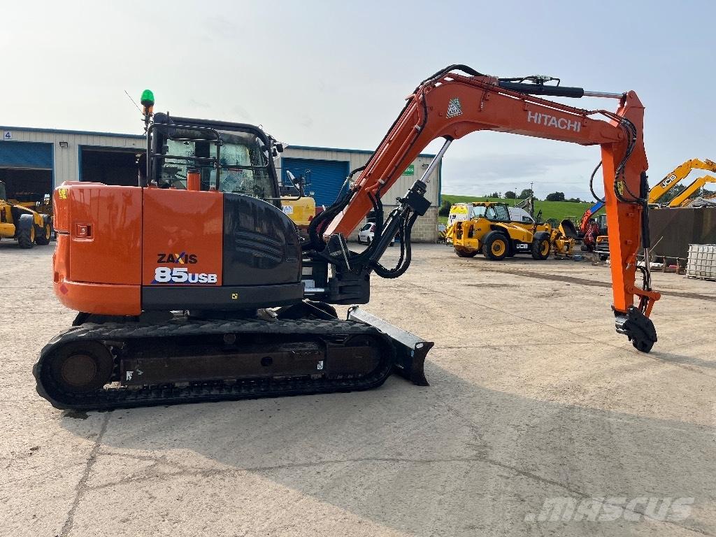 Hitachi ZX85 USB-6 Escavadoras Midi 7t - 12t