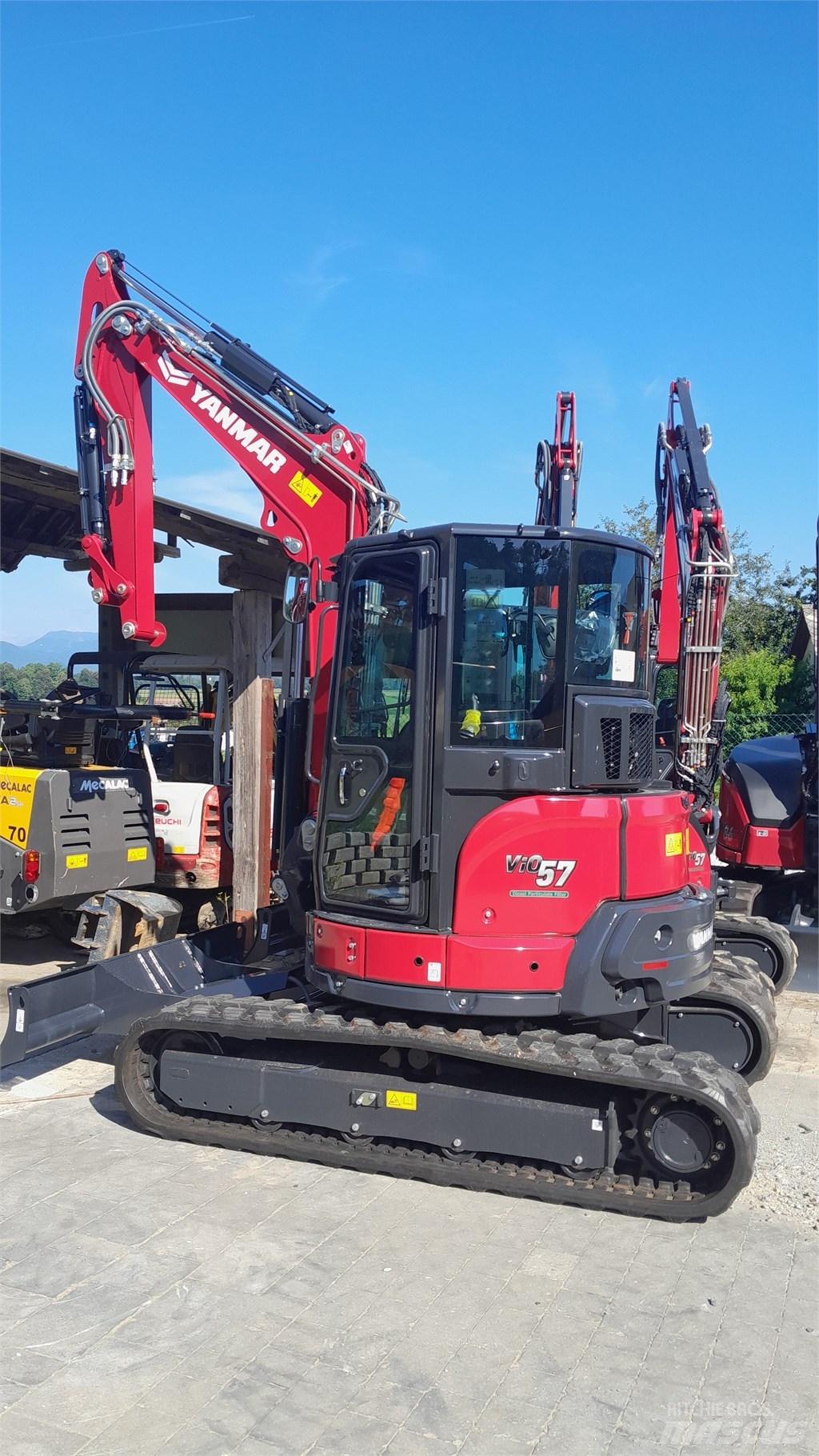 Yanmar VIO57-6B Mini Escavadoras <7t