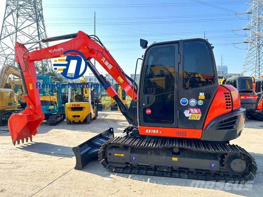 Kubota KX183 Mini Escavadoras <7t